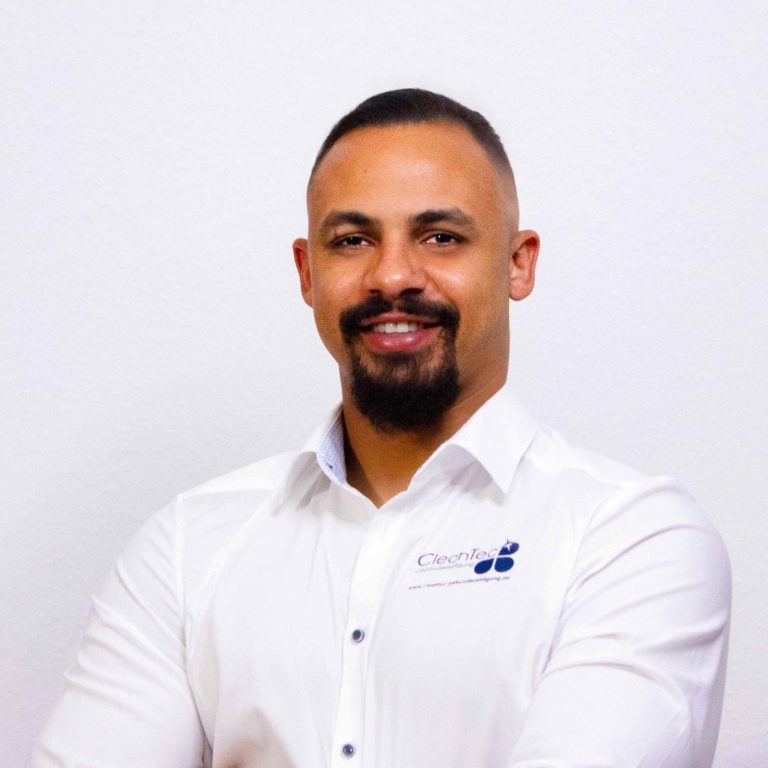 Brice-Lloyd Loziron, Projektleiter bei CleanTec Gebäudereinigung